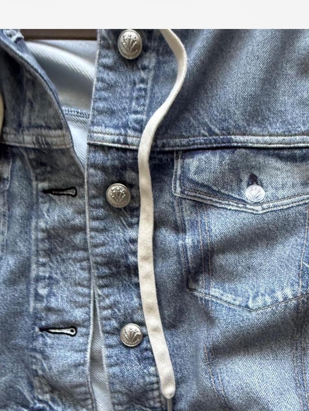 Rag & Bone Faux Denim Jacket - Picture 5 of 6